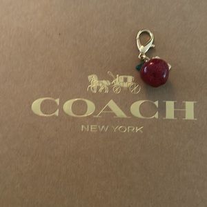 Authentic, beautiful, inspirational coach apple keychain
